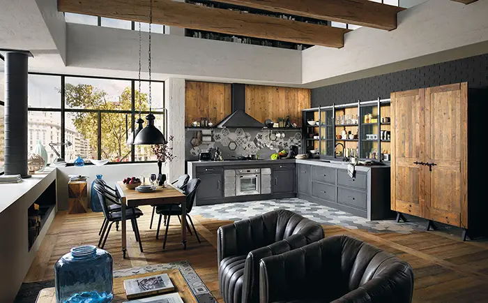 rustic industrial